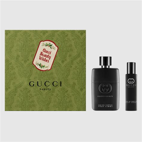 coffret parfum gucci guilty homme|Gucci Guilty pour homme12 ml.